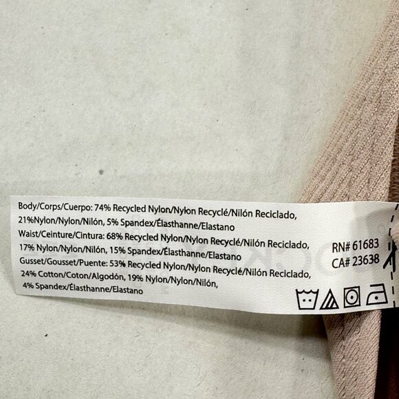 Jockey Women's Size Medium Panty Thong Essentials Beige New With Tags - Picture 6 of 12